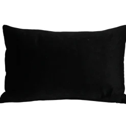 Amethyst Stripes Textured Velvet Throw Pillow 12x20
