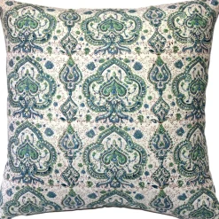 Annecy Shore Cotton Throw Pillow 19x19