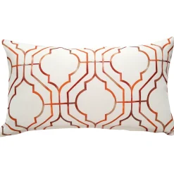 Biltmore Gate Orange Throw Pillow 12x20