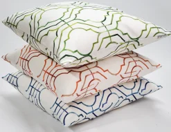 Biltmore Gate Orange Throw Pillow 20x20
