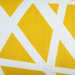 Bird's Nest Yellow Throw Pillow 19x19