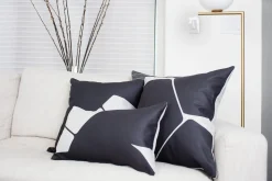 Boketto Throw Pillow 12x19 Inch Rectangular