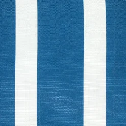Bold Blue Stripes Throw Pillow 16x16
