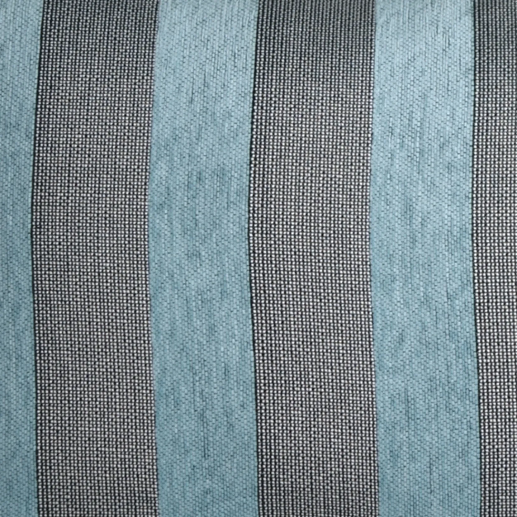 Brackendale Stripes Sea Blue Throw Pillow 22x22