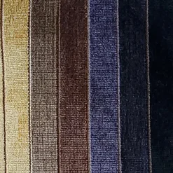 Bullion Stripes Textured Velvet Throw Pillow 20x20