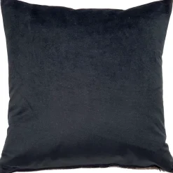 Bullion Stripes Textured Velvet Throw Pillow 20x20