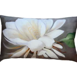 Cactus Flower 12x20 Throw Pillow