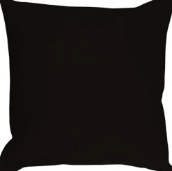 Caravan Cotton Black 16x16 Throw Pillow