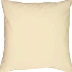 Caravan Cotton Cream 20x20 Throw Pillow