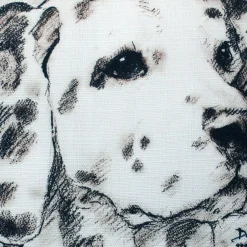 Dalmatian 17x17 Dog Pillow