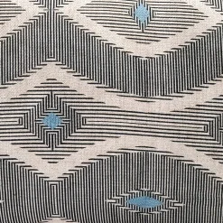Desmond Blue Diamond Pillow 12x20