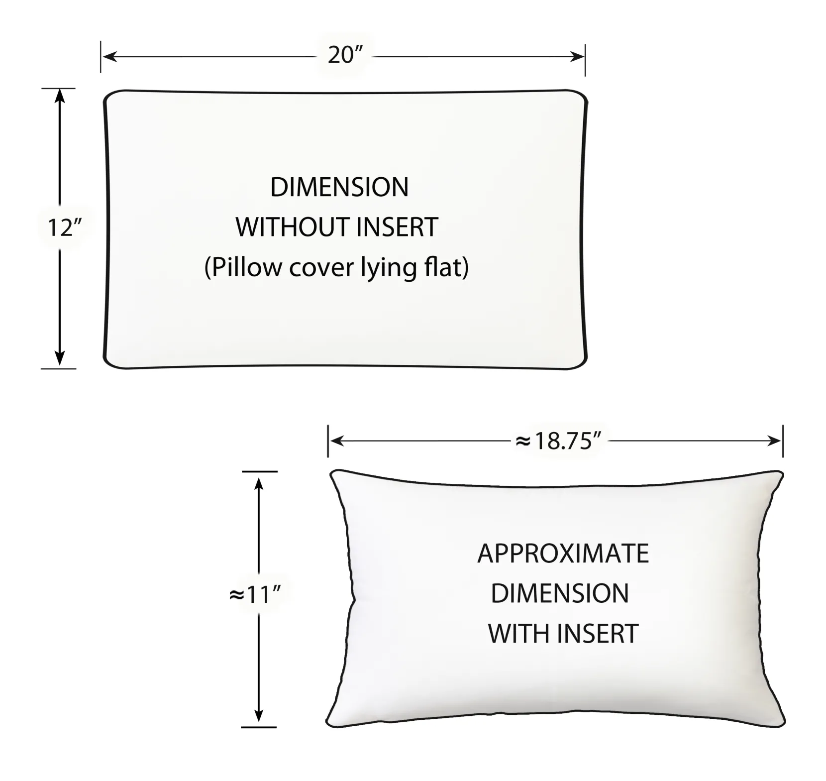 Desmond Blue Diamond Pillow 12x20