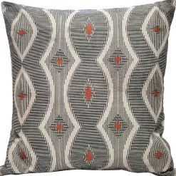 Desmond Red Diamond Pillow 19x19