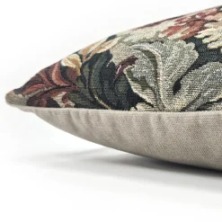 Elm Forest Russet Tapestry Throw Pillow 21x21