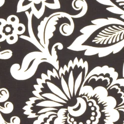 Flower Power with Box Edge Accent Pillow