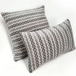 Gazing Foundry Gray Throw Pillow 12x20