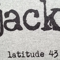 Jackson Hole Gray Felt Coordinates Pillow 12x19