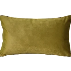 Jager Sage Diamond Textured Velvet Throw Pillow 12x20