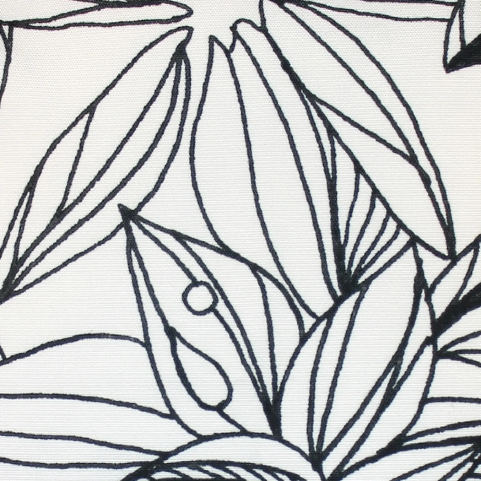 Karalina Pen and Ink Flowers Throw Pillow 20x20