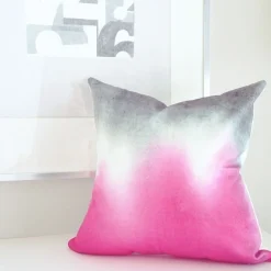 Karalina Pink Earth 20x20 Throw Pillow