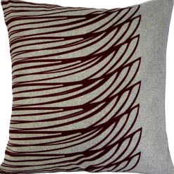 Kukamuka Meri Red Throw Pillow 19x19