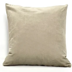 Marquis Chevron Gold Velvet Throw Pillow 21x21