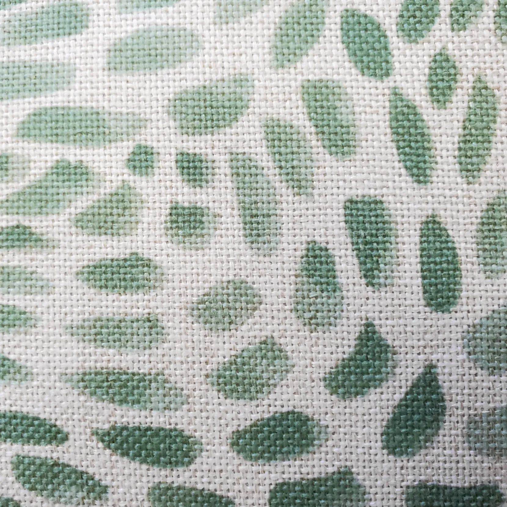 Matisse Dots Spring Green Throw Pillow 12x19