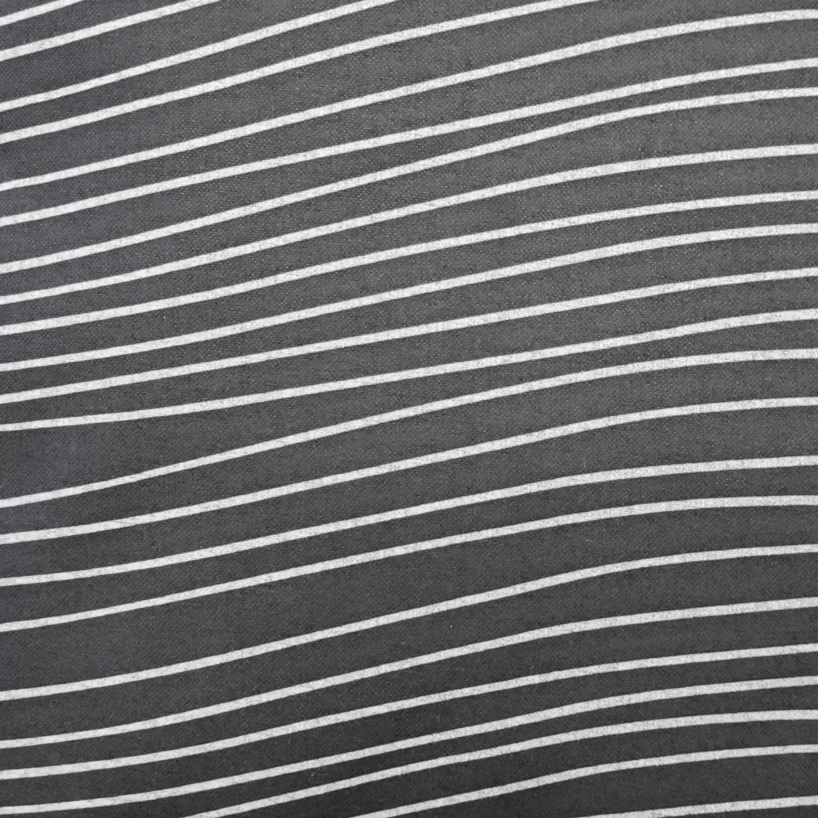 Meraki Charcoal Black Throw Pillow 19x19