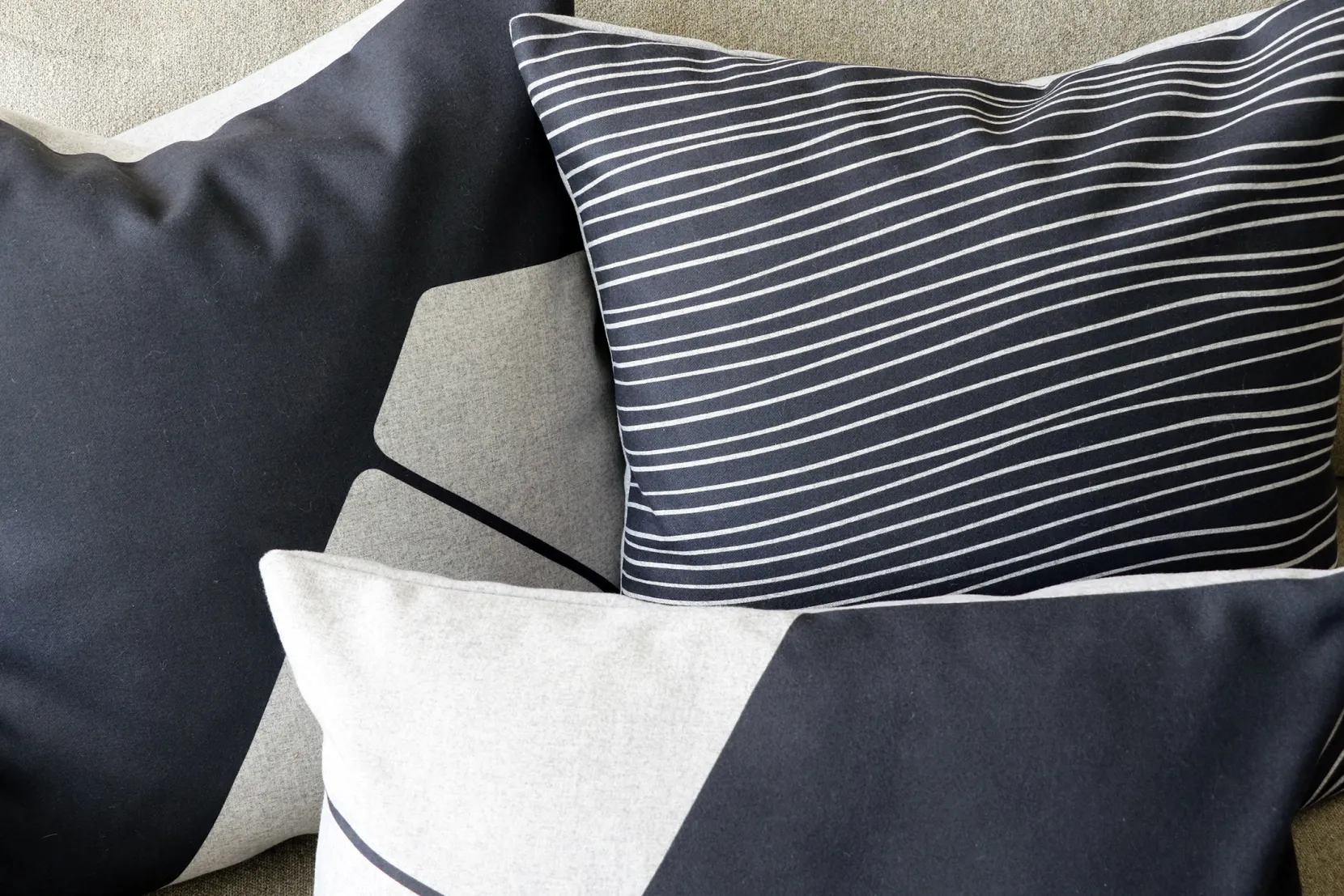 Meraki Throw Pillows 19 Inch Square