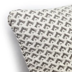 Milanese Lattice Woven Lumbar Pillow 12x19