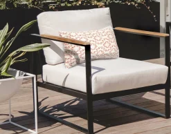 Mirador Rosa Geometric Outdoor Pillow 12x19