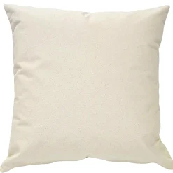 Natural Heavy Cotton Canvas Square Throw Pillow 20x20