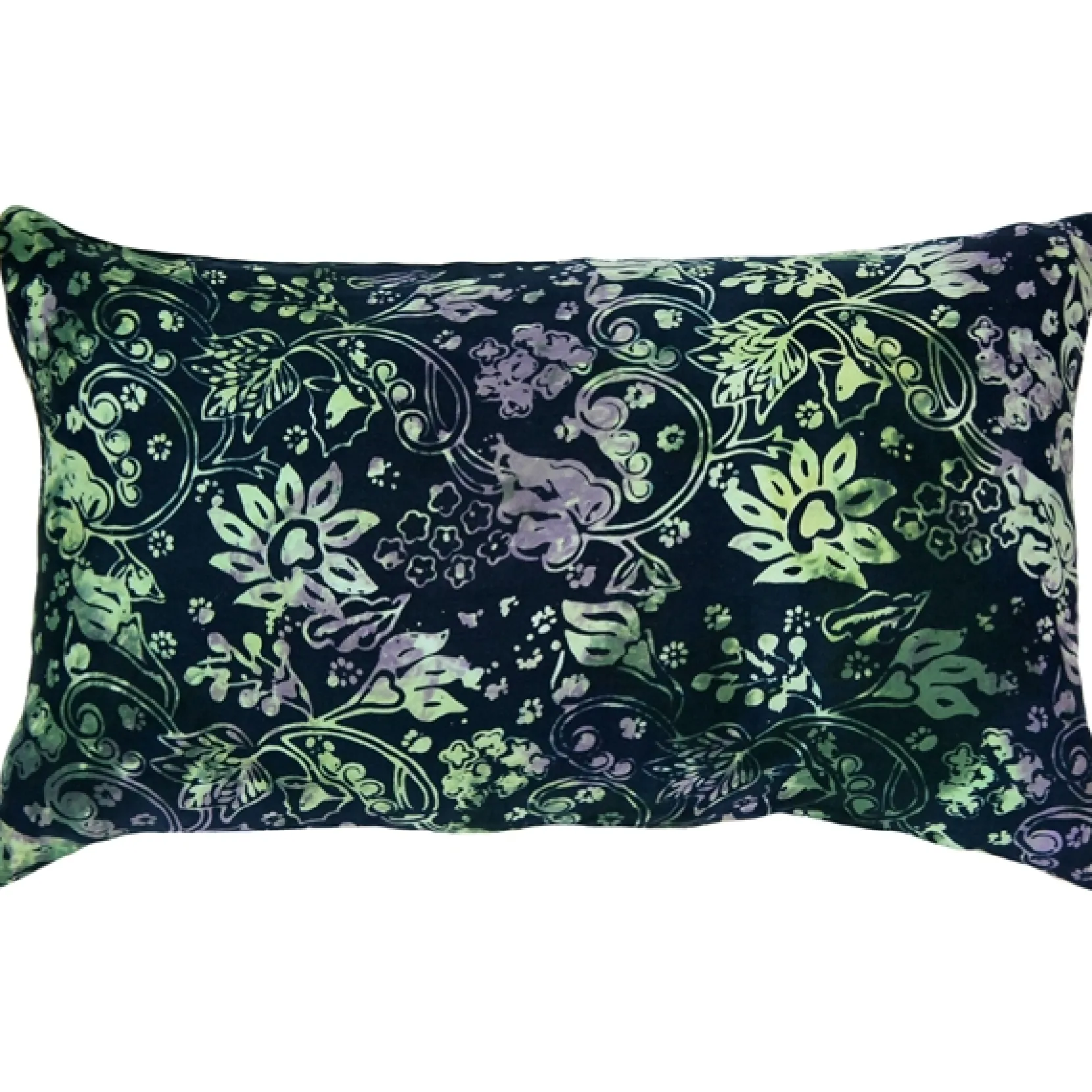 Night Shade Floral Throw Pillow 13x22