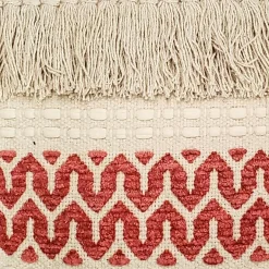 Ojai Red Bohemian Pillow 20x20