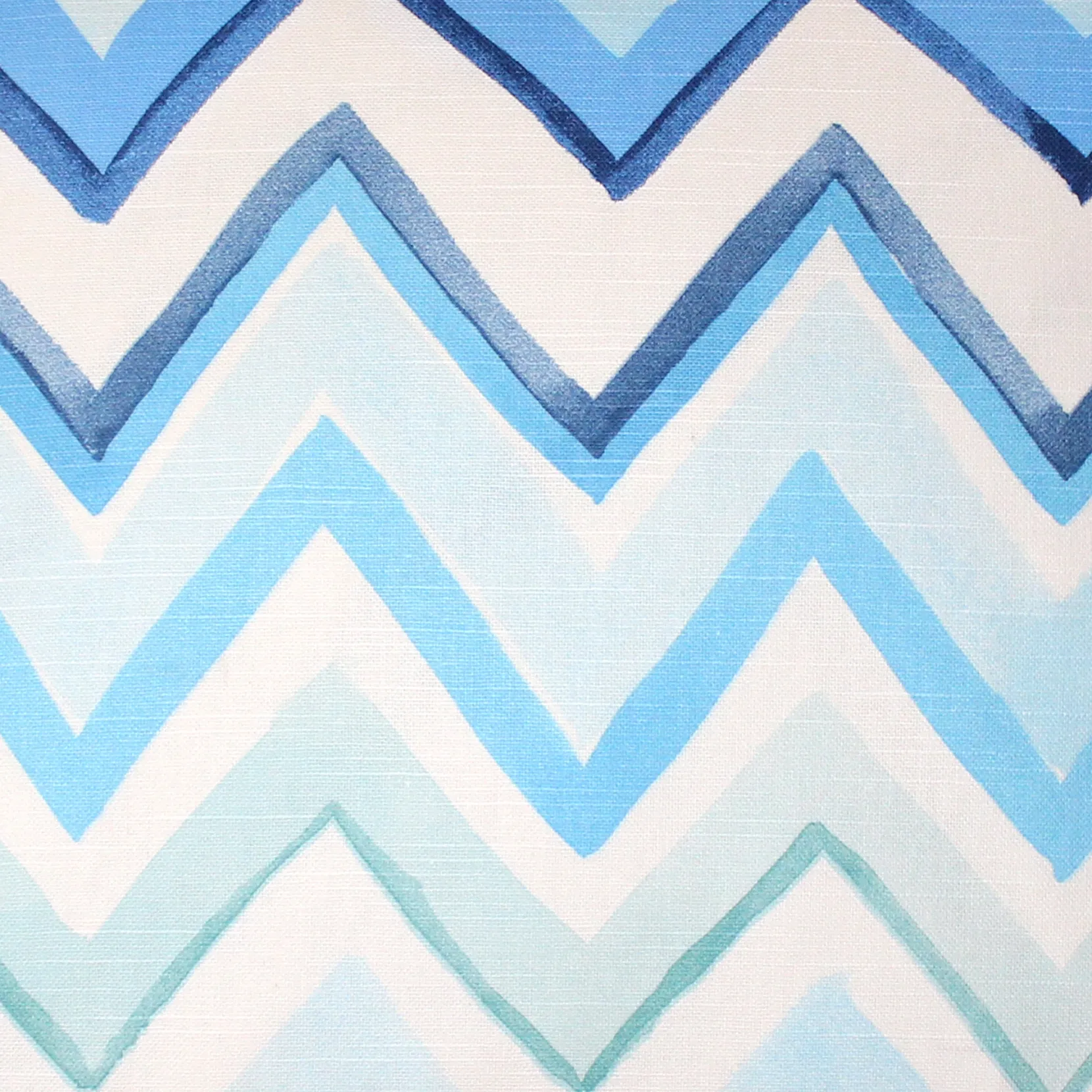 Pacifico Stripes Blue Throw Pillow 20X20