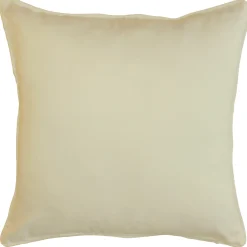 Piped Cotton Camel Velvet 17x17