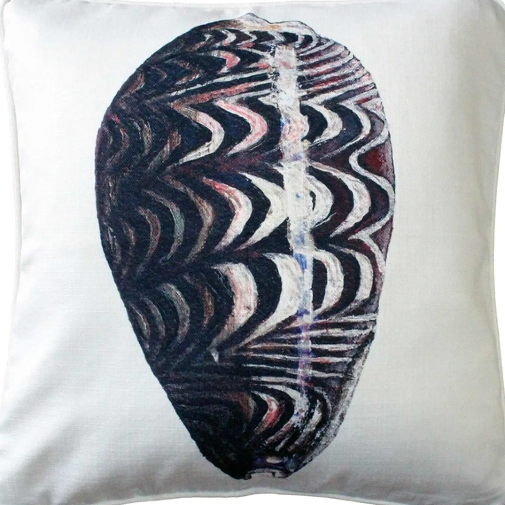 Ponte Vedra Day Break Cowrie Throw Pillow 20x20