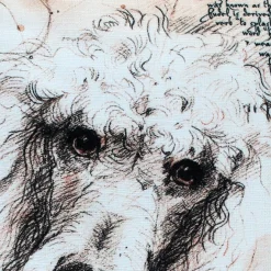 Poodle 17x17 Dog Pillow
