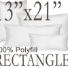 Rectangular 13"x21" Polyfill Pillow Insert