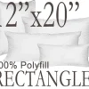 Rectangular 12"x20" Polyfill Pillow Insert