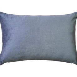 Robert Aluminum Stripe Velvet Pillow 15x22