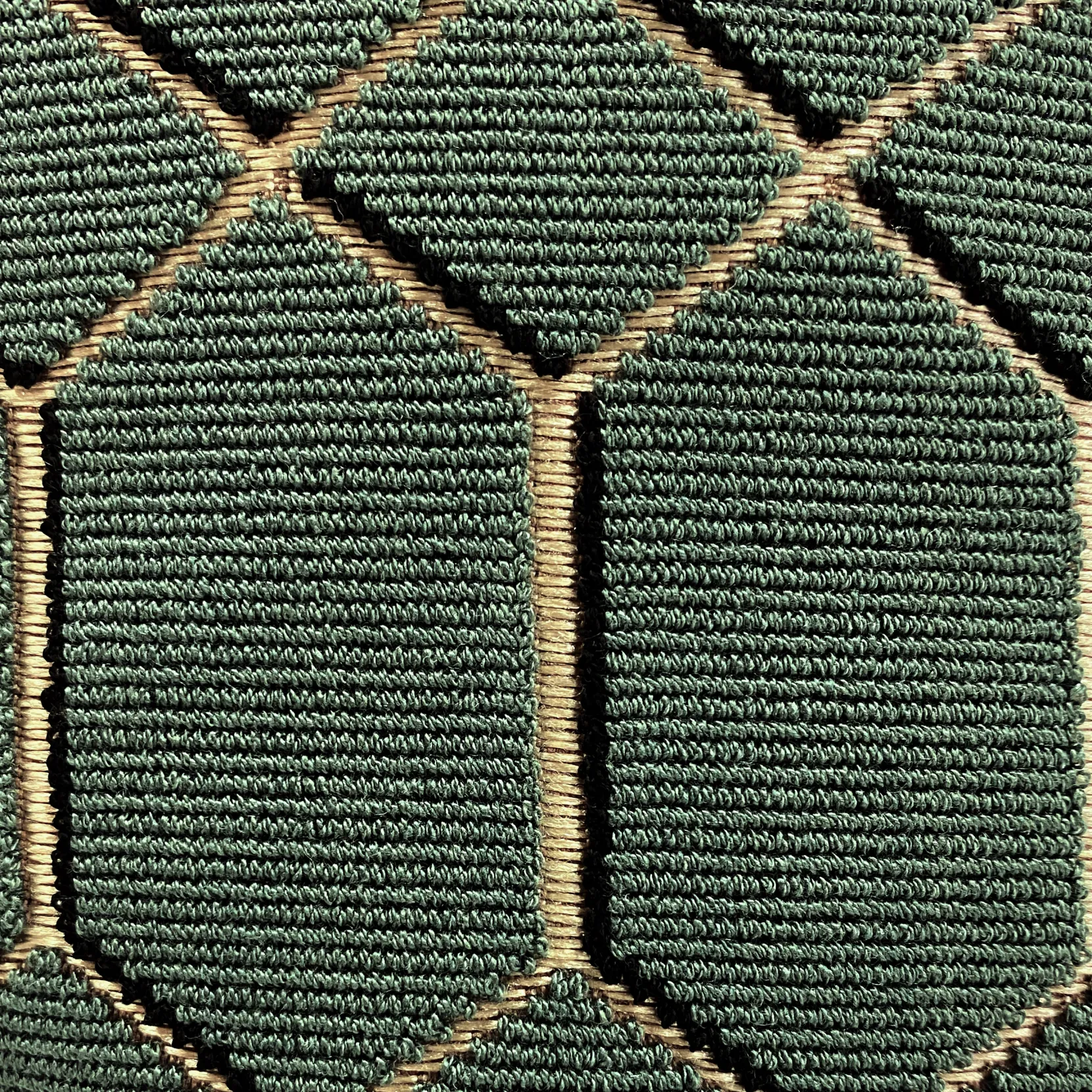 Romo Pendant Teal Throw Pillow 12x20
