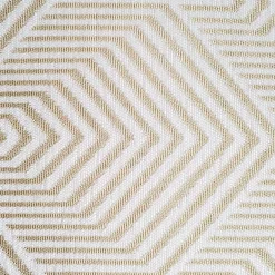 Sahara Cream and Gold Textured Throw Pillow 12x20