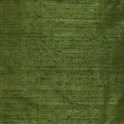 Sankara Avocado Green Silk Throw Pillow 16x16