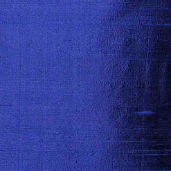 Sankara Ink Blue Silk Throw Pillow 20x20