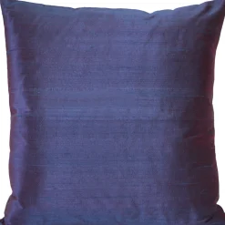 Sankara Purple Silk Throw Pillow 20x20