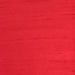 Sankara Red Silk Throw Pillow 18x18