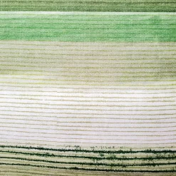Sedona Stripes Green Throw Pillow 17x17
