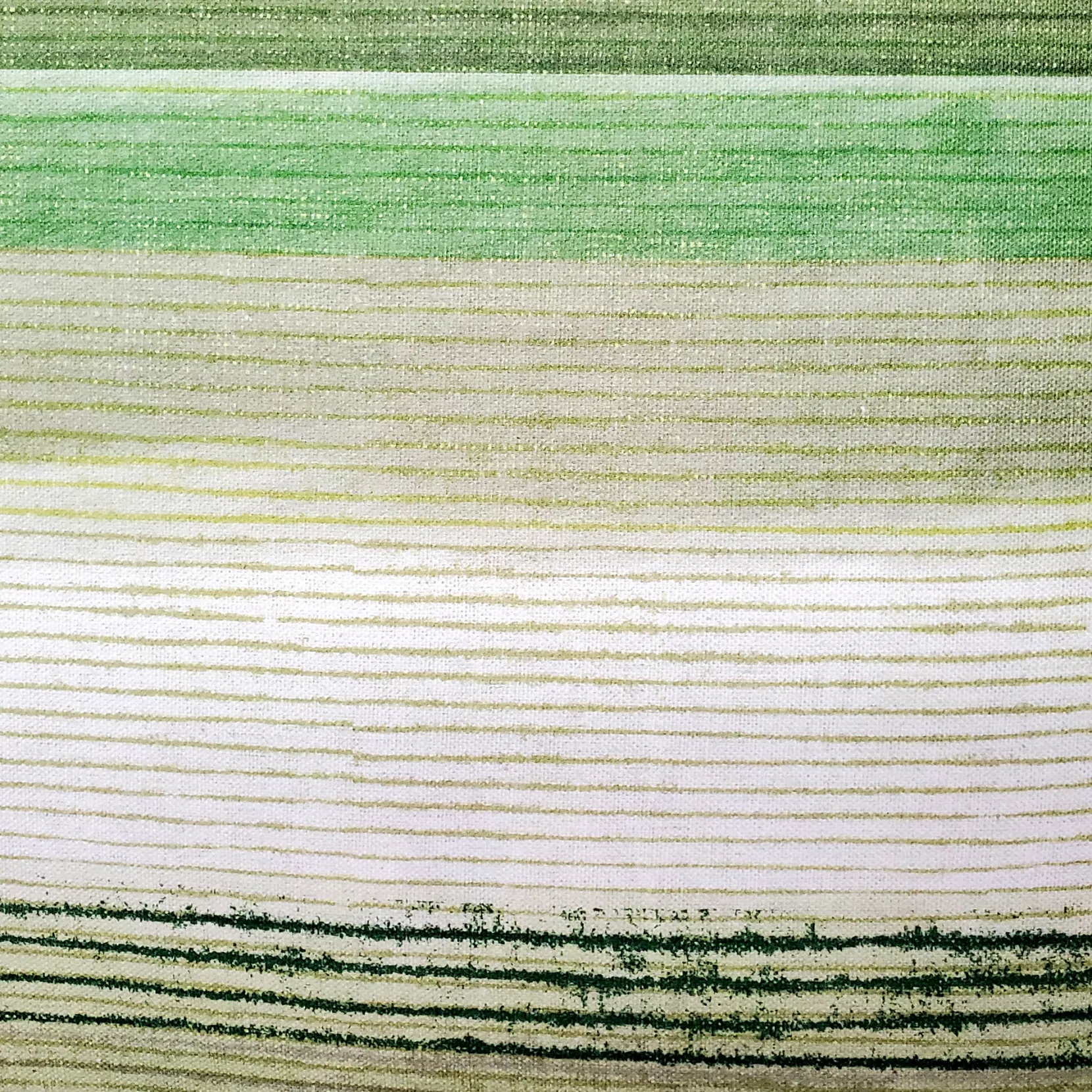 Sedona Stripes Green Throw Pillow 17x17