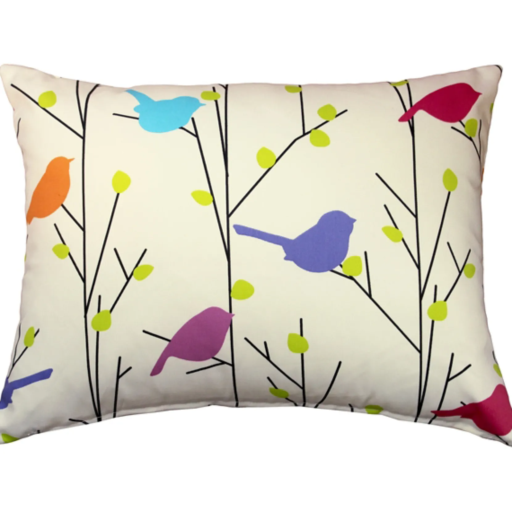 Spring Birds 15x20 Decorative Pillow